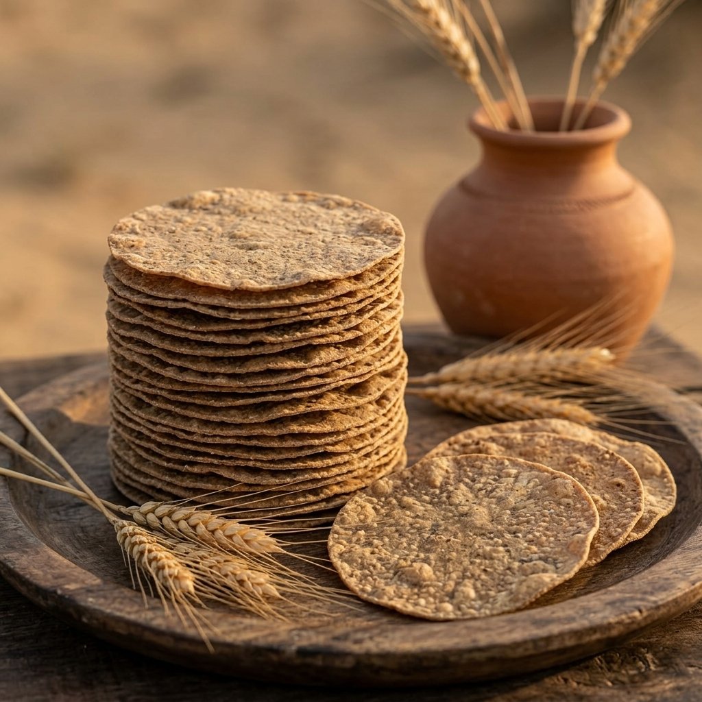 Gehun ke aate ke Khichiya - Healthy Wheat Sindhi Khichiya